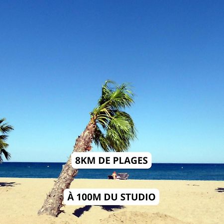 Appartement A 100M De La Plage - Terrasse & Parking Prive Ле-Баркарес Екстер'єр фото