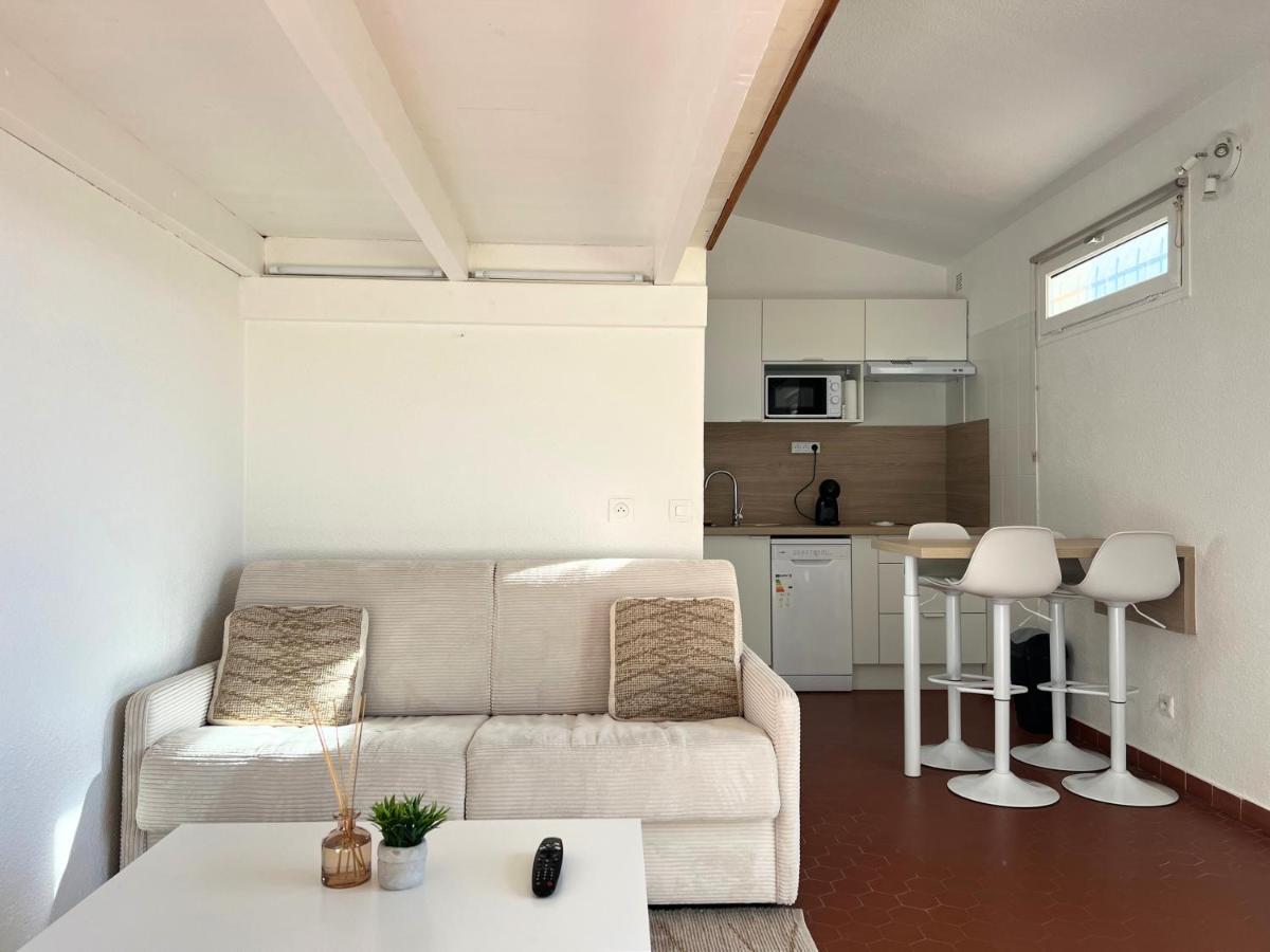 Appartement A 100M De La Plage - Terrasse & Parking Prive Ле-Баркарес Екстер'єр фото